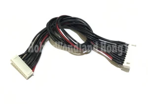 JST-XH LiPO 10P 9s balance charger 33.3v extension adapter silicone wire 30cm x5 - Picture 1 of 5