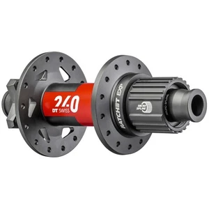 DT Swiss 240 EXP MTB Rear Hub 6B 12x148mm Boost TA 32 H Black/Red Micro Spline - Picture 1 of 1