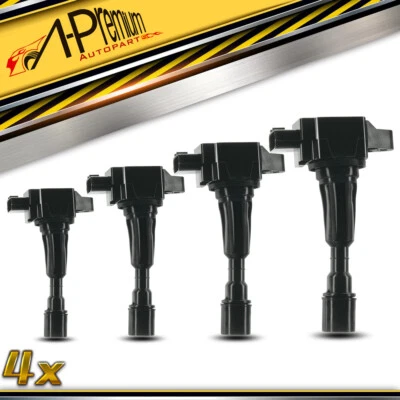 4x Ignition Coil Pack for Mazda 2 DE DH I4 1.5L 09/2007-10/2014 ZY-VE ZJ2018100 - image 1 of 4