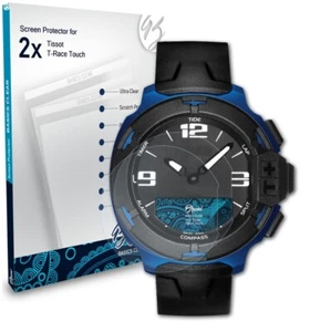 Bruni 2x Schermfolie voor Tissot T-Race Touch Screen Protector - Zdjęcie 1 z 4