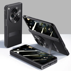 For OnePlus Open Luxury Hinge Case Stand Built-in Privacy Screen Protector Cover - Picture 1 of 12