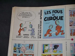 JOURNAL DE  SPIROU N°1336 MINI RÉCIT N°192 LES FOUS DU CIRQUE - Picture 1 of 2