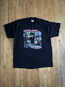 Vtg 90s Tee Sawyer Brown 6 Days on the Road 1997 Tour Country T-Shirt XL Black - Picture 1 of 2