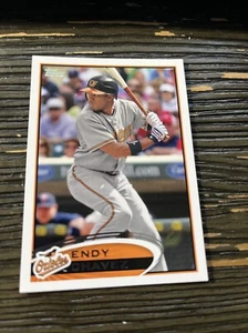 2012 Topps Series 2 Baltimore Orioles Baseball Card #356 Endy Chavez - Picture 1 of 1