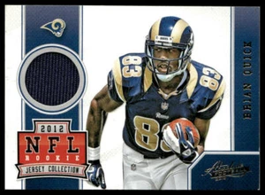 Camiseta deportiva Panini Absolute #6 2012 Brian Quick Rookie colección St. Louis Rams - Imagen 1 de 2