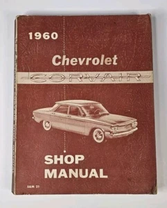 1960 Chevrolet Corvair Shop Manual Shop Book Repair Manual S&M 21 Chevy - Picture 1 of 5