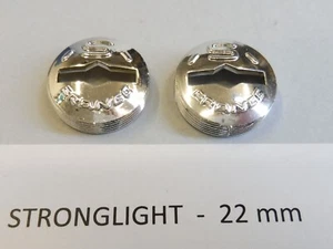 Stronglight 100 Lx.  Tapacubos de manivela (22 mm) NOS bicicleta L'eroica - Imagen 1 de 3