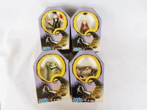  NIGHTMARE BEFORE CHRISTMAS FIGURES SALLY JACK & ZERO BOOGIE LOCK SHOCK BARREL - Picture 1 of 8