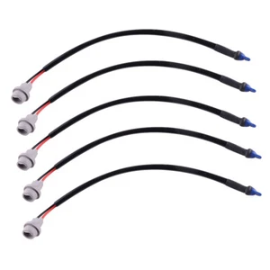 5x T10 168 194 W5W 2825 Light Bulb Extension Wiring Harness Socket Connector - Picture 1 of 4