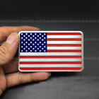 1Pc Car Truck 3D Metal Usa Flag Sticker American Body Emblem Decal Accessories