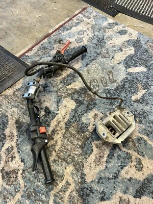 1996 POLARIS XLT 600 Handlebars with Controls    Brake Caliper Triumph - Image 1 of 4