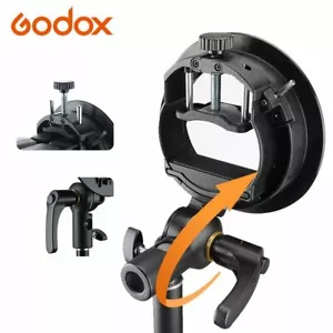 Godox S Type Bracket Bowens Mount Studio For Flash Light AD200/AD400 Pro/V1/V860 - Picture 1 of 6