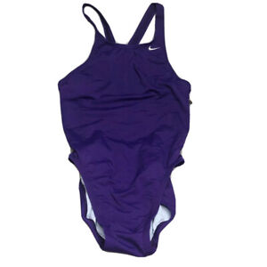 Nike Poly Core Solid Fastback One-Piece Swimsuit Pick Color of Choice