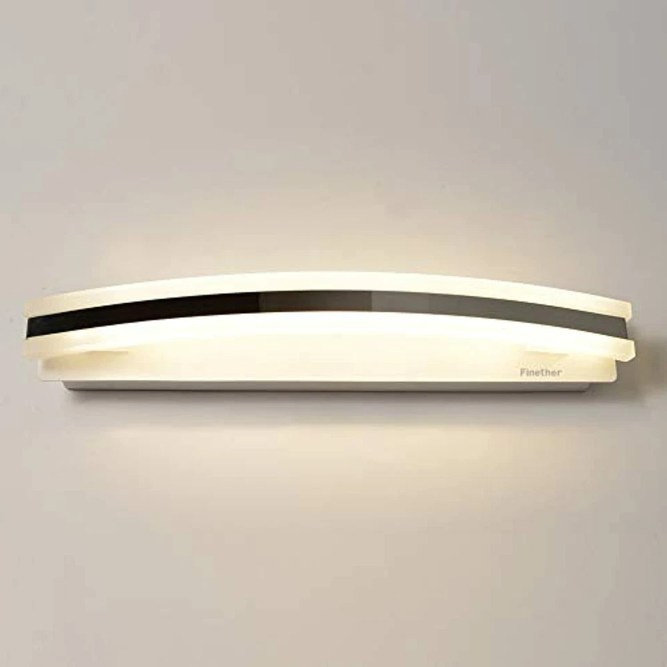 8W Espejo LED Luz Frontal Lámpara Baño Pared Pantalla Maquillaje Iluminación La Foto 1 de 4