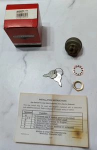 Interruttore accensione e chiave Briggs & Stratton 493625 NOS originale OEM - Foto 1 di 5