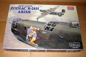 Academy 1:72 Zodiac B-24H Liberator 'ARIES' WWII USAAF Heavy Bomber Detailliert - Bild 1 von 9