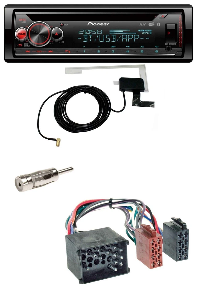 Pioneer DAB CD MP3 USB Bluetooth Autoradio für BMW Z3 (1995-2002) - Bild 1 von 4