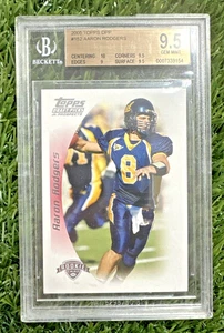 2005 Topps DPP Draft Picks & Prospects AARON RODGERS RC BGS 9.5 Gem Mint #152 - Picture 1 of 2