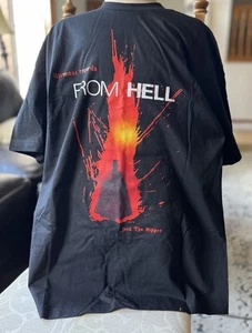 Vintage 2001, "From Hell" Promotional Movie T-Shirt Sz Xl  Jack The Ripper - Picture 1 of 8