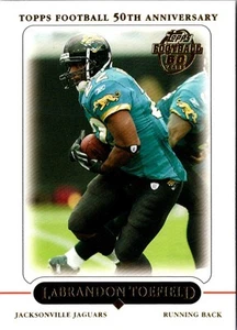 2005 Topps LaBrandon Toefield #181 Jacksonville Jaguars Football Card - Picture 1 of 2