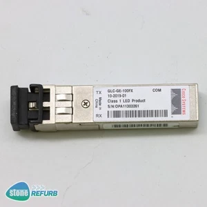 Cisco SFP Transceiver GLC-GE-100FX 10-2019-01 (CNUIAACAAA) MMF 1310nm 100BASE-FX - Picture 1 of 3