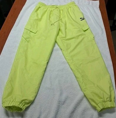 Pantalones Puma Para Mujer Medianos Verde Claro Tejido Carga Ropa de Trabajo Ropa de Calle Utilidad Foto 1 de 4
