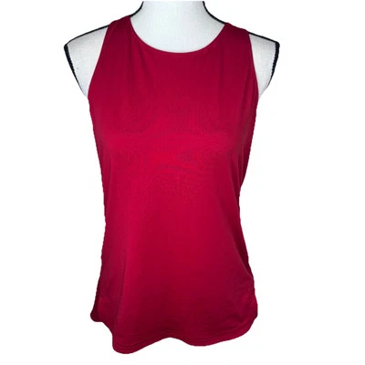 Top ADIDAS para mujer rojo medio ropa deportiva gimnasio correr sin mangas espalda deportiva Foto 1 de 4