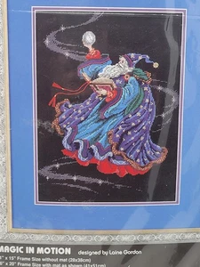 Dimensions Magic in Motion counted cross stitch kit wizard fantasy crystal 3788 - Picture 1 of 5