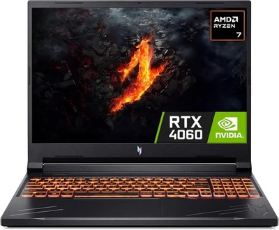 Acer Nitro V16 ANV16-41 Gaming Laptop - Ryzen 7 8845HS, 16GB, 1TB SSD, RTX 4060 - Image 1 of 4