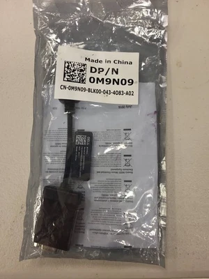 Dell DisplayPort to VGA Adapter DP/N 0M9N09 - New DP to VGA Converter Cable - Image 1 of 3