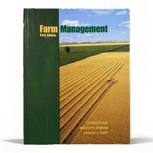 Farm Management 5th edition by William Edwards, Ronald Kay, Patricia Duffy Hback - Picture 1 of 4