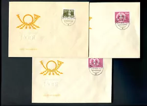 Germany - DDR : 3 First Day Covers from 1974 - CTO - Picture 1 of 1