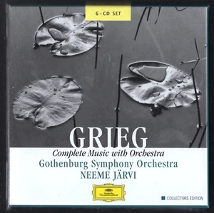 6 CD ★ Grieg: komplette Musik - Neeme Järvi ★ BOX BOX 6 CD DG SAMMLER - Bild 1 von 2
