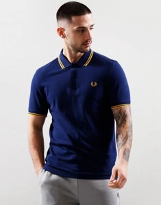 New listingREDUCED STOCK GENUINE BNWT Fred Perry Mens French Navy Short Sleeve Polo Shirt