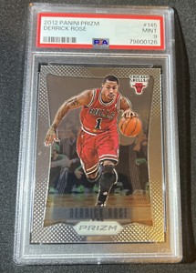 2012-13 Panini Prizm #145 Derrick Rose Chicago Bulls PSA 9 MINT