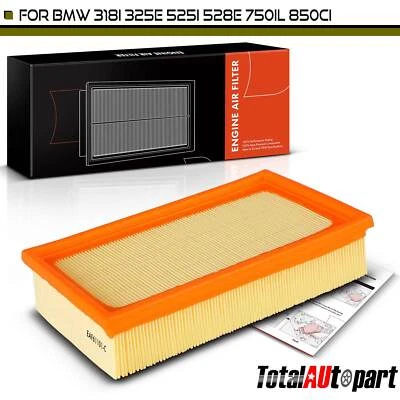 Engine Air Filter for BMW 318i 318is 1991-1994 325 1986-1988 325es 13721734682 - Image 1 of 4
