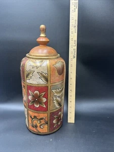 17 Inch Multi Vase  W/lid  - Picture 1 of 5