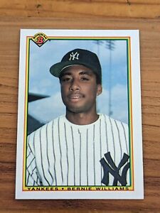 1990 Bowman Baseball - #439 Bernie Williams - New York Yankees