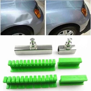 6 piezas Herramienta de reparación de abolladuras sin pintura carrocería de automóvil Kit de eliminación de granizo verde SU - Imagen 1 de 6