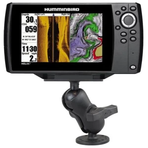 RAM Flat Surface Rugged Use Short Arm Mount - fits Humminbird Helix 7