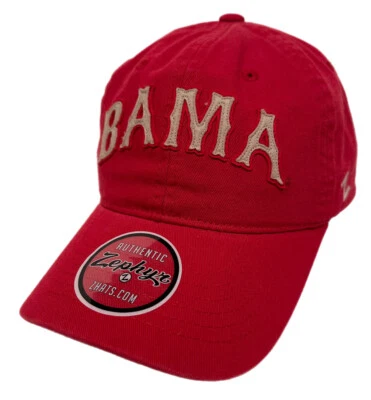 Zephy NCAA Alabama Crimson Tide “Chapel” Unstructured Dad Hat BRAND NWT - Image 1 of 4