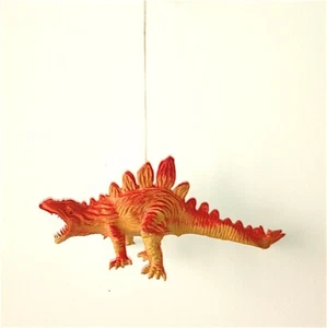 MOSTRONE - MONSTER - CHINASAUR 70s Hong Kong rubber dino gomma STEGOSAURO - Bild 1 von 6