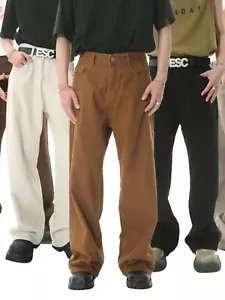 Men's Mid-Rise Straight-Leg Jeans - Picture 1 of 32