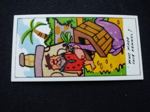 1963 Primrose Confectionery Flintstones # 13 Who made this kennel? (EX/NM)
