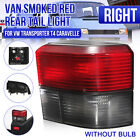 Right Side Rear Tail Lights Lamp Smoke Red For VW Transporter Caravelle T4 92~04