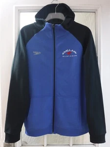 Speedo SMU Dallas Mustangs Azul/Negro Cremallera Completa Sudadera Chaqueta Hombres L ~NUEVA CON ETIQUETAS~ - Imagen 1 de 9