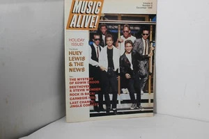 Music Alive Vol.6 Nr. 3. Dezember 1986 Urlaubsausgabe mit Huey Lewis und den Nachrichten mit - Bild 1 von 3