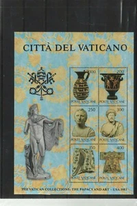 Vatikan  Block 5 postfrisch, Ausstellung vatikanische Kunstwerke USA - Picture 1 of 1
