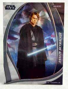 ANAKIN SKYWALKER 2025 Star Wars CardFun Power of the Force Silver Foil #SW-BC02 - Picture 1 of 2