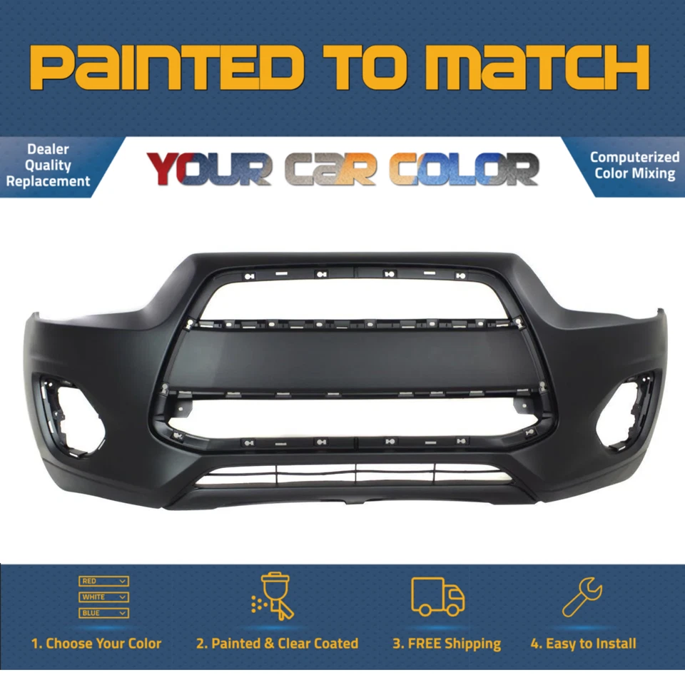 For 2013-2015 MITSUBISHI RVR; Front Bumper Cover; Painted to Match — 第 1/1 张图片